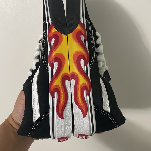 Vans Old Skool Flame Cut out low Size: 35-36.5 - Picture 6 of 7